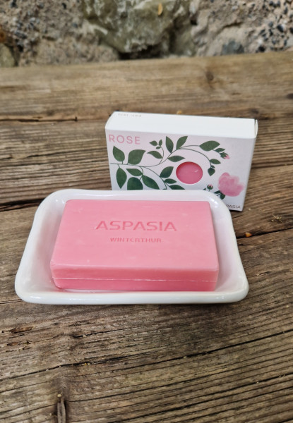 Aspasia Seife Rose (ohne Blüten)