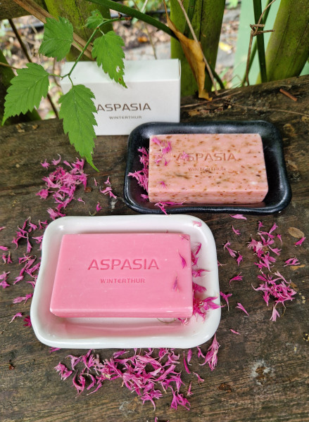 Aspasia Seife Rose (ohne Blüten)