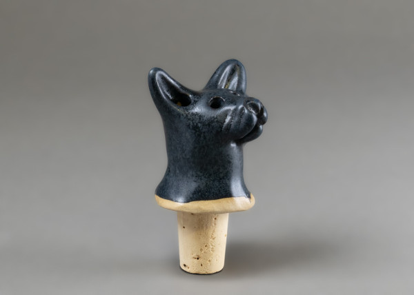 Zapfentier Katze (schwarz)